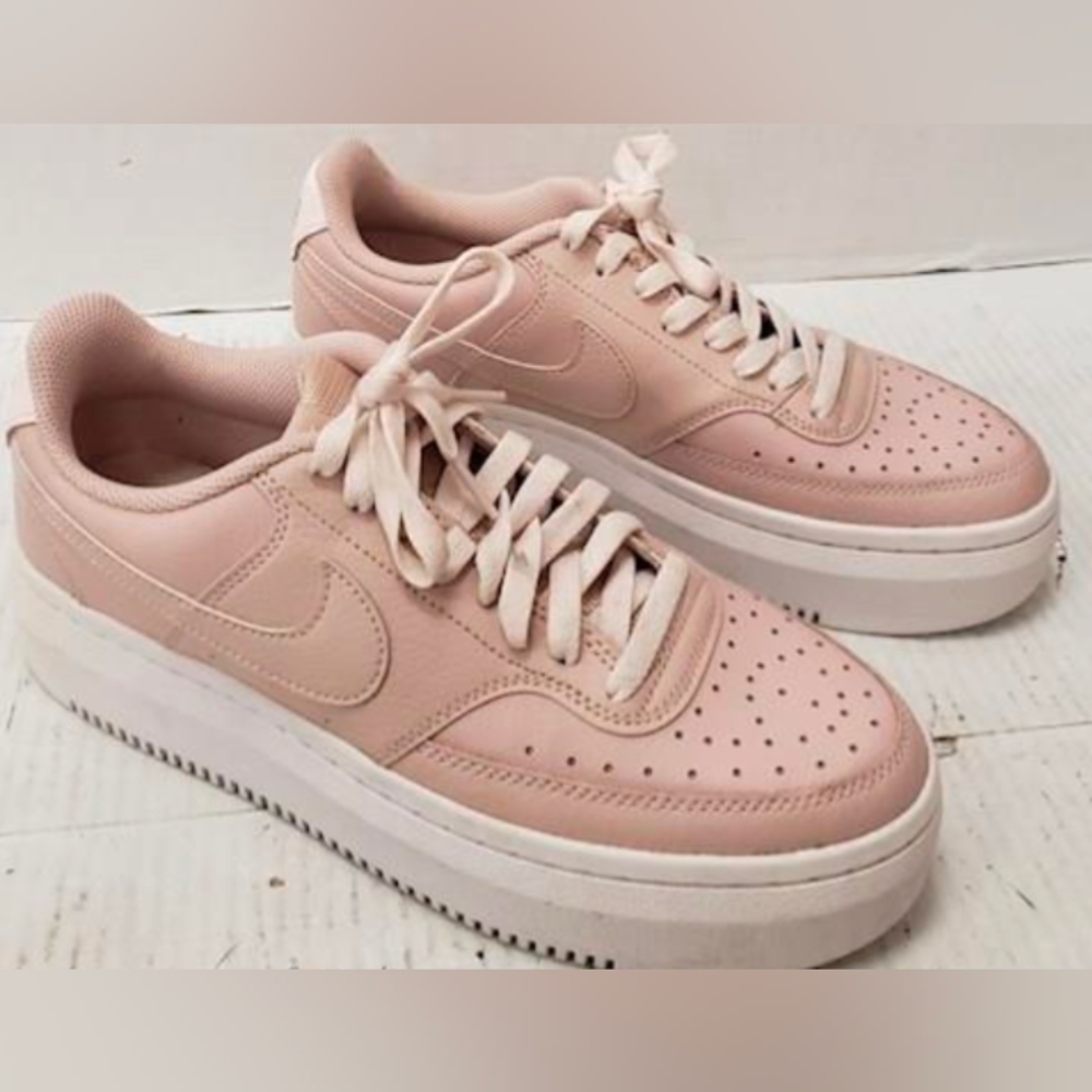 Nike Court Vision Alta LTR Platform Sneakers Size 10 Like New MSRP 94.99 - Picture 6 of 11